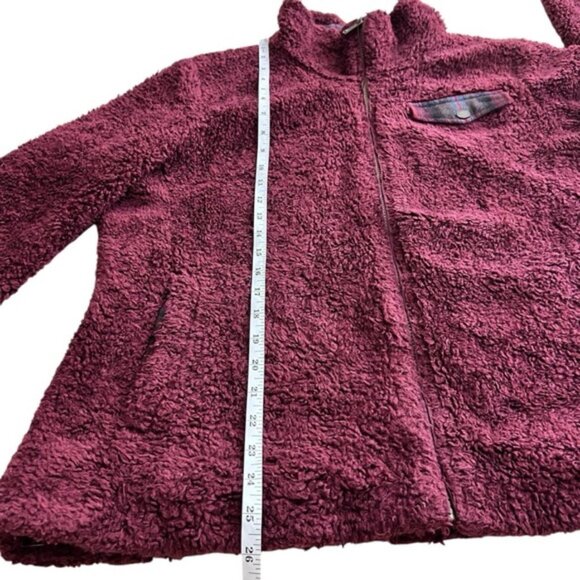 Pendleton Burgundy Teddy Jacket - Picture 9 of 12